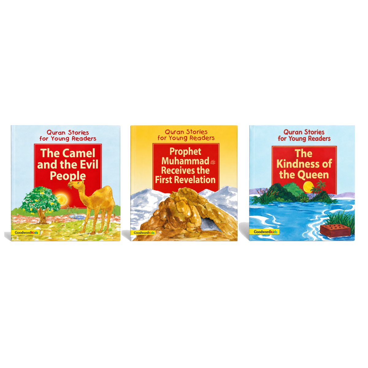 Quran Stories for Young Readers 3-Book Islamic Set for Children — Islamic Storybook Collection, Quranic Tales | Eid & Ramadan Gift, Islamic Gift for Kids